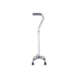 Apex - Carex - Fga758C0 0000 - Offset Cane Aluminum 28 To 37 Inch Height Silver