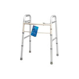 Apex - Carex - Fga84700 0000 - Dual Release Folding Walker Paddle Type Aluminum Frame 300 Lbs Weight Capacity 30 To 37 Inch Height
