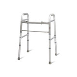 Apex - Carex - Fga86900 0000 - Dual Release Folding Walker Adjustable Height Aluminum Frame 300 Lbs Weight Capacity 30 To 37 Inch
