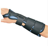 Djo Djorthopedics - Procare - 79-87422 - Wrist Brace Aluminum / Foam Tricot Right Hand Black X - Small