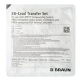 B. Braun - Apex - 2112550 - Transfer Set, Lead 26Lead