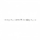 B. Braun - Infusomat Space - 362033 - Iv Admin Set, 15Drp W/2Inj Sites 120