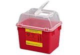 Bd Becton Dickinson - Bd - 305343 - Sharps Container Red, 8 Qt, Open Top 