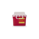Bd Becton Dickinson - 305426 - Sharps Container Red Base 12 H X W 4 - 4/5 D Inch Horizontal Entry 1.35 Gallon
