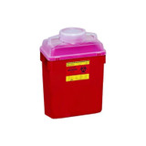 Bd Becton Dickinson - 305457 - Sharps Container Red Base 17 - 1/2 X 12 - 4/5 8 - Inch Vertical Entry 6 Gallon