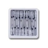 Bd Becton Dickinson - 305950 - Tray, Allergist, 27 G Safetyglide Permanently Attached, Regular Bevel Needle