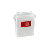 Bemis Healthcare - Sentinel - 333 020 - Sharps Container Translucent Base 15 H X 13 - 7/8 L 6 - W Inch Horizontal Entry 3 Gallon