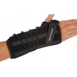 Djo Djorthopedics - Donjoy - 81-87460 - Quick - Fit Wrist Brace Foam / Nylon Right Hand Black One Size Fits Most