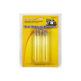 C&a Scientific - Ss-11 - Glass Test Tubes (2) W/Stoppers