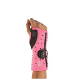 Djo Djorthopedics - Exos - 221-21-4444 - Wrist Brace With Boa Thermoformable Polymer / Nylon Left Hand Pink 2X - Small