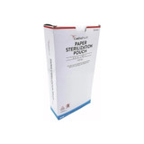 Cardinal Health - 92510 - Sterilization Pouch Ethylene Oxide (Eo) Gas / Steam 5 - 1/4 X 10 Inch Transparent White Self Seal Paper Film
