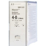 Cardinal Health - Maxon - Smm-5323 - Absorbable Suture With Needle Polyglyconate P - 12 3/8 Circle Precision Reverse Cutting Size 4 - 0 Monofilament