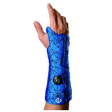 Djo Djorthopedics - Exos - 312-32-2293 - Short Arm Wrist / Forearm Brace Thermoformable Polymer Right Hand Spider Print X - Small