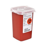 Cardinal Health - Sharpsafety - 8900Mw - Sharps Container Translucent Base 11 H X 10 - 3/4 W 4 - D Inch Vertical Entry 0.25 Gallon