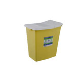 Cardinal Health - Sharpsafety - 8985PG2 - Sharps Chemo Container Yellow 8 Gal 