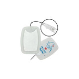 Con-Med - 2516Z - Electrode Adult Radiotranslucent Pads 6" X 4 - 25" 48" Leadwire 1 Pair - Pouch 10 Pouches - Cs