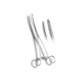 Cooper Surgical - Euro Med - 392-660 - Uterine Forceps Bozeman 10 - 1/4 Inch Length Double Curved