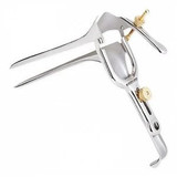 Cooper Surgical - Euro Med - 64-107 - Vaginal Speculum Snowman Graves Nonsterile Grade German Stainless Steel X - Long 40 Mm Yoke Opening With Self Retaining Screw Reusable Without Light Source Capability