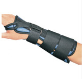 Djo Djorthopedics - Procare - 79-87432 - Wrist Brace Aluminum / Foam Tricot Left Hand Black X - Small