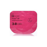Covidien - Medtronic - Vlocm1944 - V - Loc 90 Wound Closure Device Absorbable Suture With Needle Polyester Cv - 23 1/2 Circle Taper Point Size 3 - 0 Barbed Monofilament