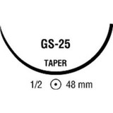 Covidien - Polysorb - Cl-905 - Absorbable Suture With Needle Polyester Gs - 25 1/2 Circle Taper Point Size 1 Braided