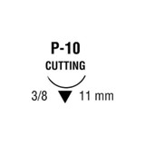 Covidien - Polysorb - Sl-1625 - Absorbable Suture With Needle Polyester P - 10 3/8 Circle Precision Reverse Cutting Size 6 - 0 Braided