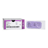 Covidien - Polysorb - Sl-637 - Absorbable Suture With Needle Polyester C - 13 3/8 Circle Reverse Cutting Size 3 - 0 Braided