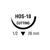 Covidien - Ti-Cron - 88863395-51 - Nonabsorbable Suture With Needle Polyester Hos - 10 1/2 Circle Reverse Cutting Size 2 - 0 Braided