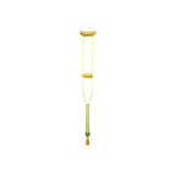 Dalton Medical - A-Cr4452-A - Crutches Adult Underarm Height Alum Wt Limit 250 Lbs