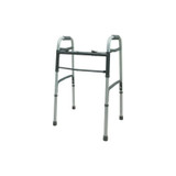 Dalton Medical - Walkers - A-Wa6106W300-4 - Two - Button Folding Walker With Wheels