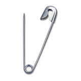 Deroyal - 30-091 - Safety Pin Number 2 Steel Sterile