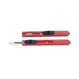 Deroyal - D4510 - Safety Scalpel No 10 Stainless Steel / Plastic Classic Grip Handle Sterile Disposable