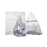 Donovan Industries - Ds500C - Patient Belongings Bag 18 X 20 - 1/2 Inch Polyethylene Drawstring Closure Clear