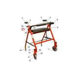 Drive Devilbiss Healthcare - 1239-08 - Medical Backrest Release Pin, 1239