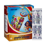 Dukal - American White Cross Stat Strip - 10859 - Bandage, Adh Super Hero Girls 3/4X3"