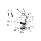 Drive Devilbiss Healthcare - 1324621 - Medical Receiver Plate Assembly,13246