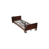 Drive Devilbiss Healthcare - 15235Bv-Pkg-T - Medical Electric Bed Full Low 88 Inch Length Spring Deck 9 - 1/2 To 23 - Height Range