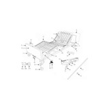 Drive Devilbiss Healthcare - 15547H-Pf - Medical Headboardpanelframe15235Deltabed