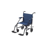 Drive Devilbiss Healthcare - Fly-Lite - Dfl19-Bl - Medical Ultra Lightweight Transport Wheelchair