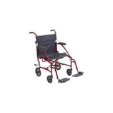 Drive Devilbiss Healthcare - Fly-Lite - Dfl19-Rd - Medical Ultra Lightweight Transport Wheelchair