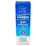 Emerson Healthcare - Salonpas - 34658190002 - Topical Pain Relief 3.1% - 10% - 15% Strength Camphor / Menthol Methyl Salicylate Gel 2.75 Oz.