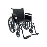 Drive Devilbiss Healthcare - Silver Sport - Ssp218Fa-Sf - Medical Wheelchair, Fixed Arm & Swing Away Footrest