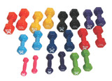 Fabrication Enterprises - Cando - 10-0563 - Dumbbell Set Piece 1 Lbs / 2 3 4 5