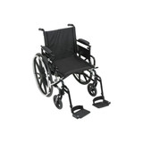 Drive Devilbiss Healthcare - Viper Plus - Pla418Fbdaarad-Elr - Medical Gt Wheelchair With Flip Back Removable Adjustable Desk Arms, Elevating Leg Rests, Seat