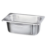 Dukal - 4276 - Instrument Tray Stainless Steel 3.93 X 6.29 10.23 Inch