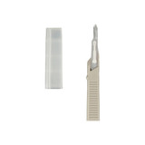 Dynarex - Medicut - 4115 - Scalpel No 15 Stainless Steel / Plastic Classic Grip Handle Sterile Disposable