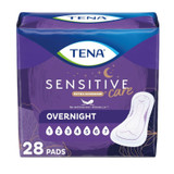 Essity Health Medical Solutions - Tena Intimates Overnight - 54282 - Bladder Control Pad 16 Inch Length Heavy Absorbency Superabsorbent Core One Size Fits Most 