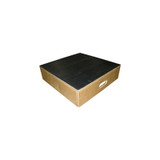 Fabrication Enterprises - Baseline - Z0-2752 - Step Stool Bariatric 1 Wood Frame 6 Inch Height