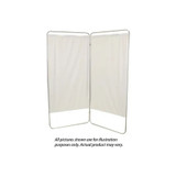 Fabrication Enterprises - Cando - 65-0103W - Standard 5 - Panel Privacy Screen Vinyl, Extended, Folded