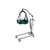Fabrication Enterprises - Drive Devilbiss Healthcare - 41-0111 - Hydraulic Powered Patient Lift - 6 Point Cradle - Casters Only